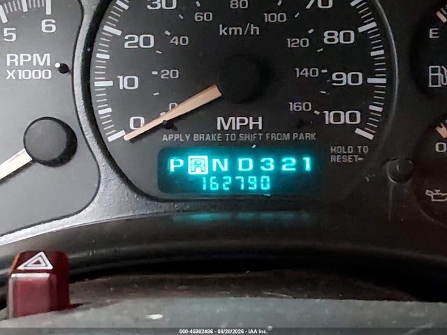 Aukcja sprzedaży 2002 Chevrolet Tahoe Lt, vin: 1GNEK13T52J180284, numer aukcji: 45982496