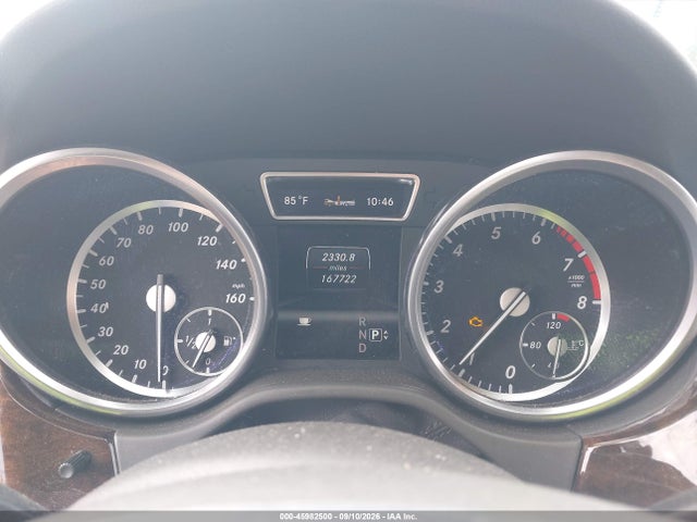 Продаж на аукціоні авто 2013 Mercedes-benz Ml 350 4matic, vin: 4JGDA5HB5DA101631, номер лоту: 45982500