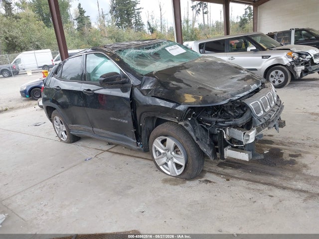 Продаж на аукціоні авто 2022 Jeep Compass Latitude 4x4, vin: 3C4NJDBB6NT216213, номер лоту: 45982516