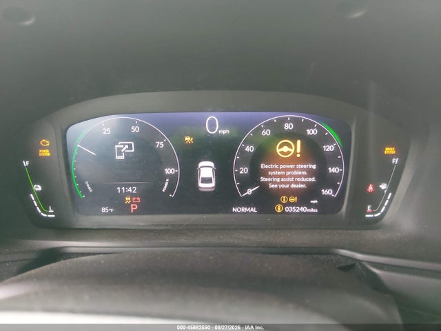 45982550 :رقم المزاد ، 1HGCY2F51RA064321 vin ، 2024 Honda Accord Hybrid Sport مزاد بيع