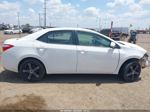 Продаж на аукціоні авто 2015 Toyota Corolla Le, vin: 5YFBURHE3FP259775, номер лоту: 45982592