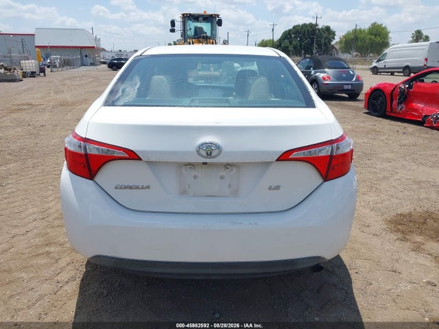 Продаж на аукціоні авто 2015 Toyota Corolla Le, vin: 5YFBURHE3FP259775, номер лоту: 45982592