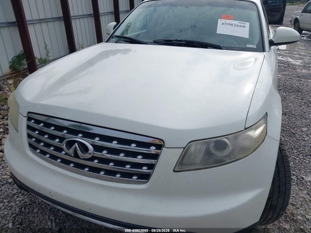 Aukcja sprzedaży 2006 Infiniti Fx35, vin: JNRAS08U76X104698, numer aukcji: 45982660