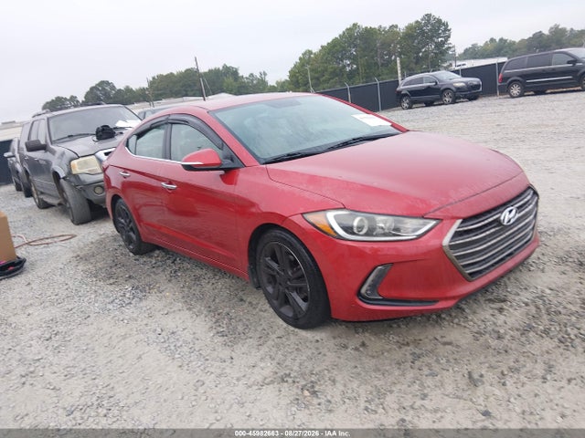 Продажа на аукционе авто 2017 Hyundai Elantra Limited, vin: 5NPD84LF6HH026327, номер лота: 45982663