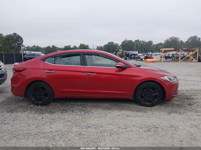 2017 Hyundai Elantra Limited მანქანა იყიდება აუქციონზე, vin: 5NPD84LF6HH026327, აუქციონის ნომერი: 45982663