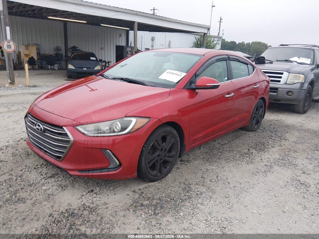 2017 Hyundai Elantra Limited მანქანა იყიდება აუქციონზე, vin: 5NPD84LF6HH026327, აუქციონის ნომერი: 45982663