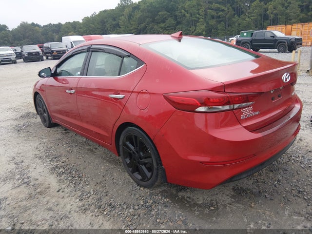 2017 Hyundai Elantra Limited მანქანა იყიდება აუქციონზე, vin: 5NPD84LF6HH026327, აუქციონის ნომერი: 45982663