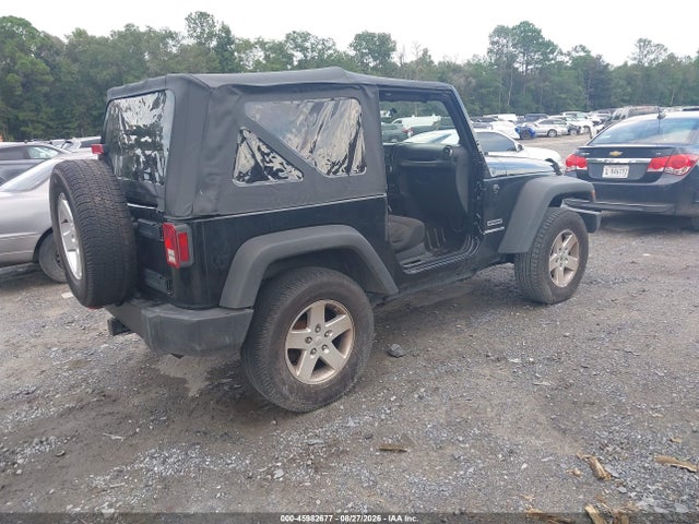 Продажа на аукционе авто 2012 Jeep Wrangler Sport, vin: 1C4AJWAG3CL226908, номер лота: 45982677