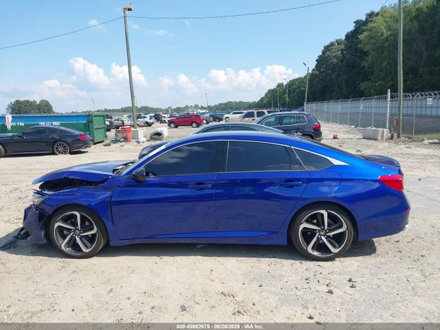 45982679 :رقم المزاد ، 1HGCV1F39MA064352 vin ، 2021 Honda Accord Sport مزاد بيع