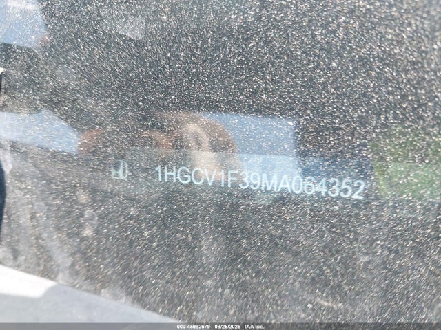 45982679 :رقم المزاد ، 1HGCV1F39MA064352 vin ، 2021 Honda Accord Sport مزاد بيع
