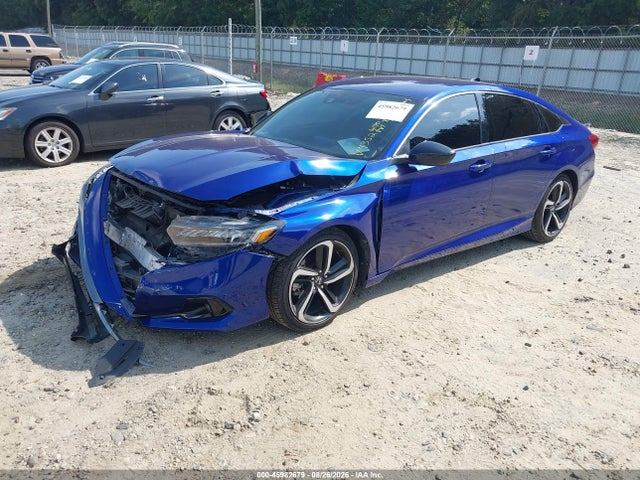45982679 :رقم المزاد ، 1HGCV1F39MA064352 vin ، 2021 Honda Accord Sport مزاد بيع
