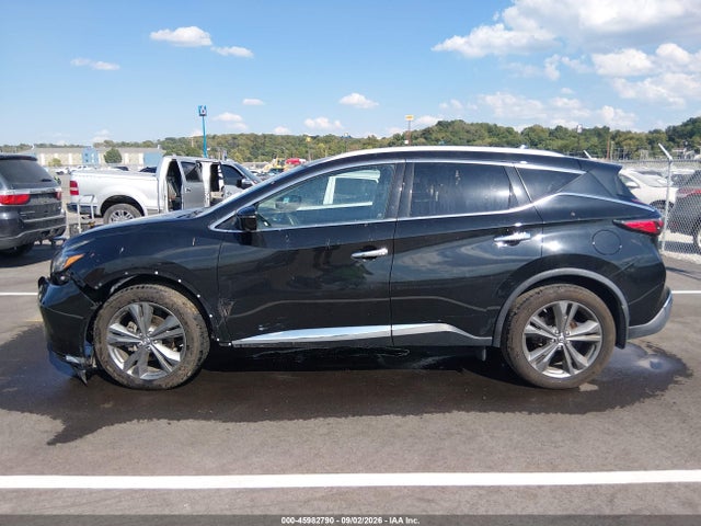45982790 :رقم المزاد ، 5N1AZ2MS7KN129176 vin ، 2019 Nissan Murano Platinum مزاد بيع