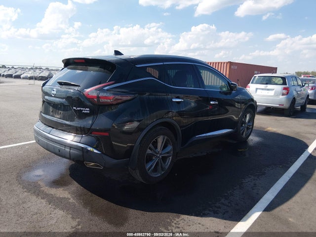 45982790 :رقم المزاد ، 5N1AZ2MS7KN129176 vin ، 2019 Nissan Murano Platinum مزاد بيع