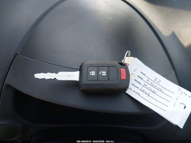 Aukcja sprzedaży 2022 Mitsubishi Mirage Black Edition, vin: ML32AWHJ8NH006162, numer aukcji: 45982910