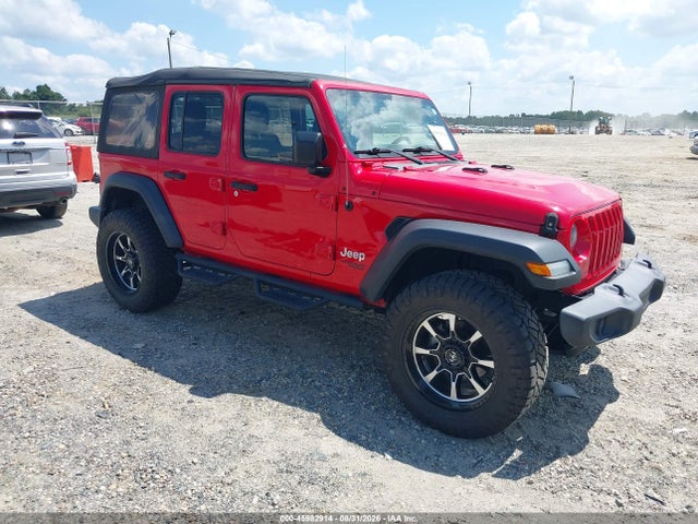 Продажа на аукционе авто 2021 Jeep Wrangler Unlimited Sport S 4x4, vin: 1C4HJXDN5MW532698, номер лота: 45982914