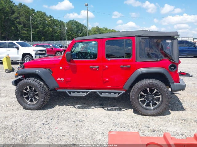 Продажа на аукционе авто 2021 Jeep Wrangler Unlimited Sport S 4x4, vin: 1C4HJXDN5MW532698, номер лота: 45982914