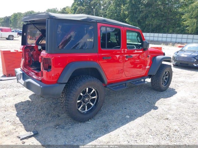 Продажа на аукционе авто 2021 Jeep Wrangler Unlimited Sport S 4x4, vin: 1C4HJXDN5MW532698, номер лота: 45982914