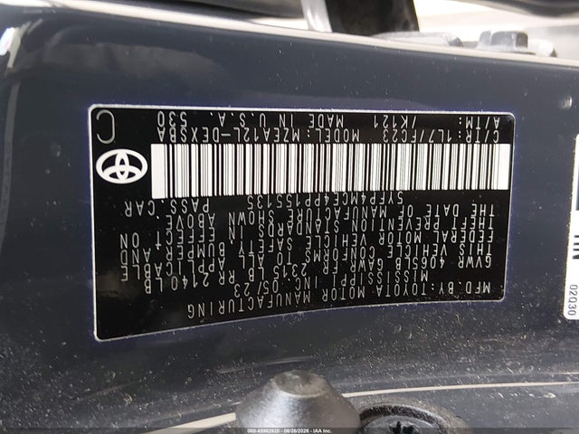 Продаж на аукціоні авто 2023 Toyota Corolla Se, vin: 5YFP4MCE4PP155135, номер лоту: 45982920