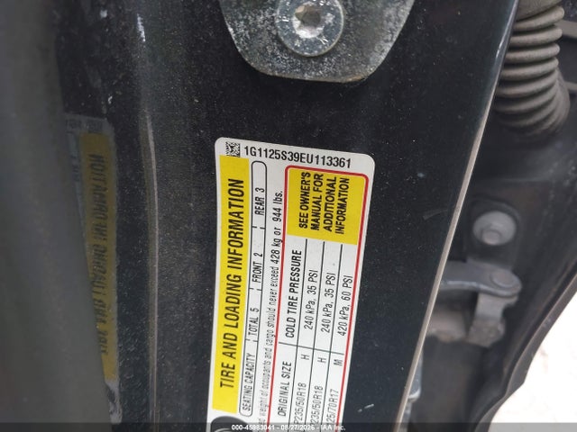 Продажа на аукционе авто 2014 Chevrolet Impala 2lt, vin: 1G1125S39EU113361, номер лота: 45983041