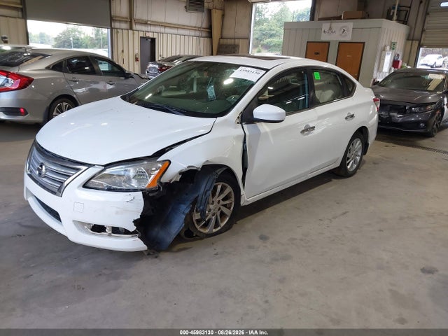2015 Nissan Sentra Sv მანქანა იყიდება აუქციონზე, vin: 3N1AB7AP5FY241587, აუქციონის ნომერი: 45983130