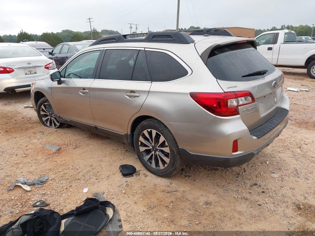 45983140 :رقم المزاد ، 4S4BSBLC1F3244229 vin ، 2015 Subaru Outback 2.5i Limited مزاد بيع