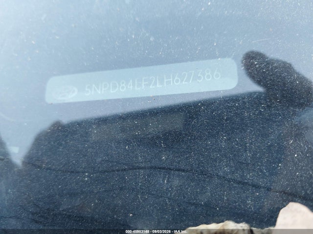 45983148 :رقم المزاد ، 5NPD84LF2LH627386 vin ، 2020 Hyundai Elantra Sel مزاد بيع