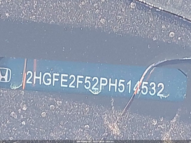 Продаж на аукціоні авто 2023 Honda Civic Sport, vin: 2HGFE2F52PH514532, номер лоту: 45983152
