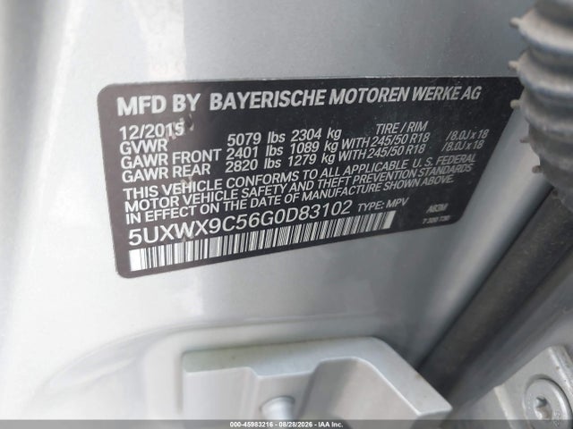Продажа на аукционе авто 2016 Bmw X3 Xdrive28i, vin: 5UXWX9C56G0D83102, номер лота: 45983216