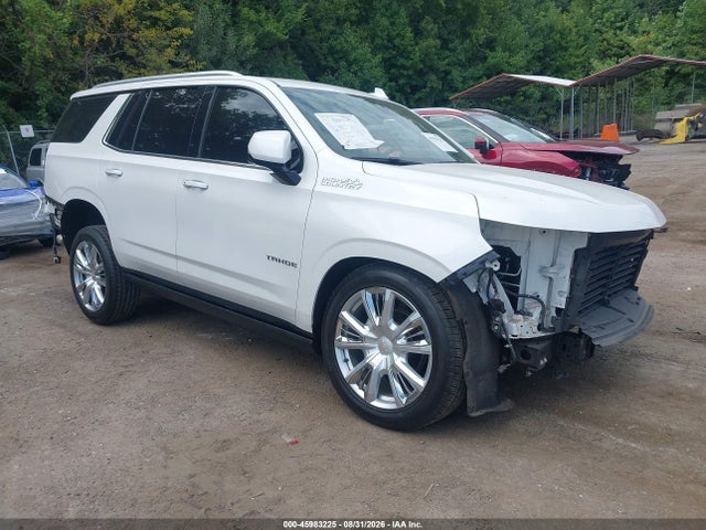 45983225 :رقم المزاد ، 1GNSKTKLXNR296957 vin ، 2022 Chevrolet Tahoe 4wd High Country مزاد بيع