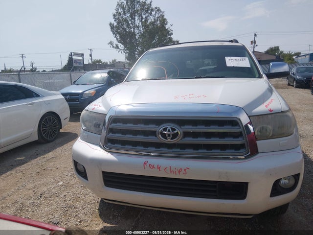 45983227 :رقم المزاد ، 5TDDW5G15DS079289 vin ، 2013 Toyota Sequoia Platinum 5.7l V8 مزاد بيع