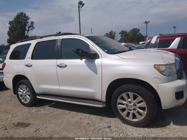 45983227 :رقم المزاد ، 5TDDW5G15DS079289 vin ، 2013 Toyota Sequoia Platinum 5.7l V8 مزاد بيع