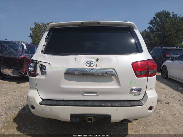 45983227 :رقم المزاد ، 5TDDW5G15DS079289 vin ، 2013 Toyota Sequoia Platinum 5.7l V8 مزاد بيع
