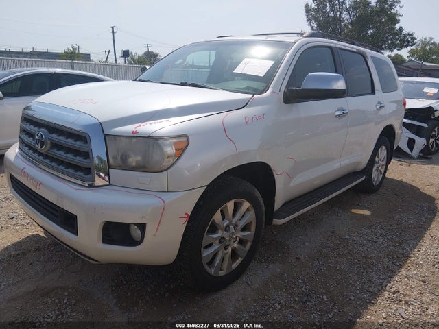 45983227 :رقم المزاد ، 5TDDW5G15DS079289 vin ، 2013 Toyota Sequoia Platinum 5.7l V8 مزاد بيع