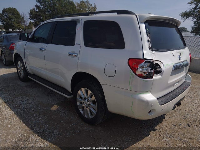 45983227 :رقم المزاد ، 5TDDW5G15DS079289 vin ، 2013 Toyota Sequoia Platinum 5.7l V8 مزاد بيع