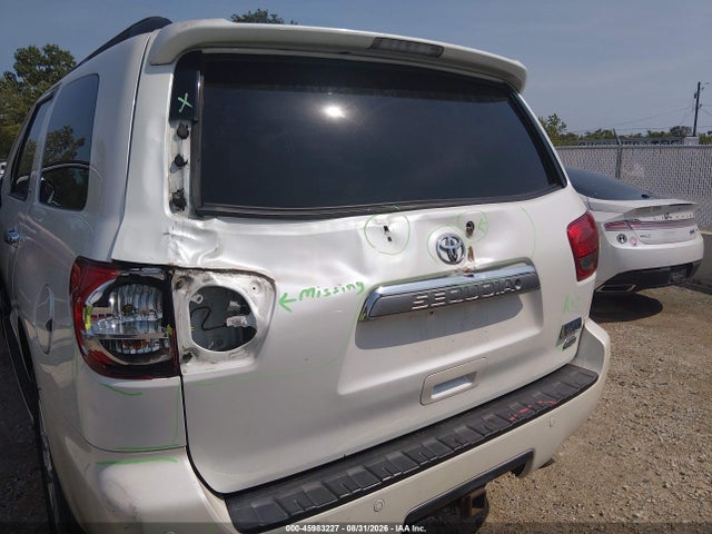 45983227 :رقم المزاد ، 5TDDW5G15DS079289 vin ، 2013 Toyota Sequoia Platinum 5.7l V8 مزاد بيع