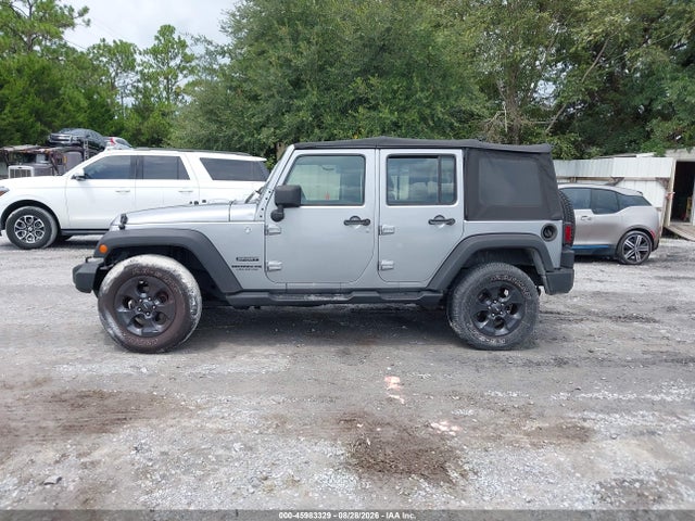 Aukcja sprzedaży 2014 Jeep Wrangler Unlimited Sport, vin: 1C4BJWDGXEL106543, numer aukcji: 45983329