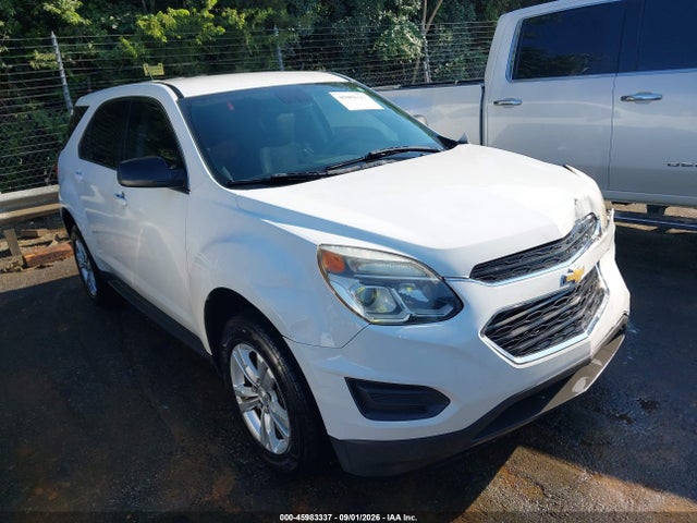 Auction sale of the 2016 Chevrolet Equinox Ls, vin: 2GNALBEK1G1122857, lot number: 45983337