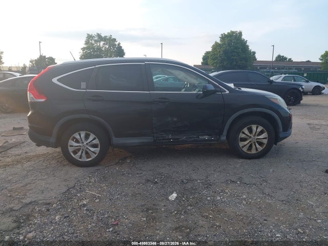 2014 Honda Cr-v Ex-l მანქანა იყიდება აუქციონზე, vin: 2HKRM4H72EH709513, აუქციონის ნომერი: 45983346