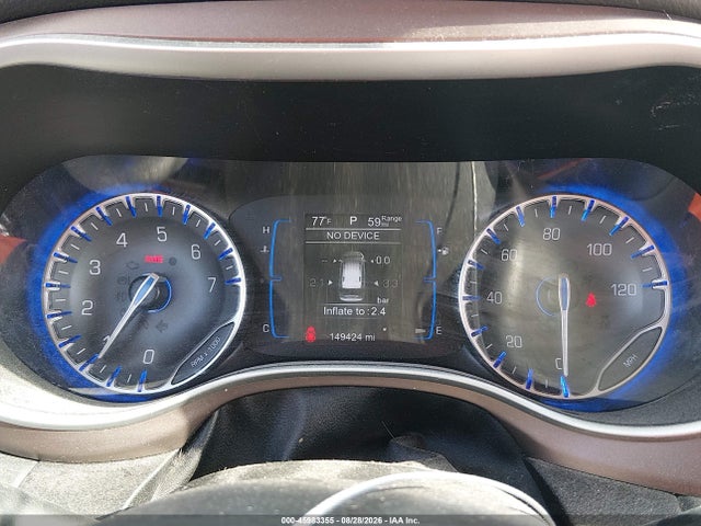 Продажа на аукционе авто 2017 Chrysler Pacifica Touring, vin: 2C4RC1DG1HR588763, номер лота: 45983355