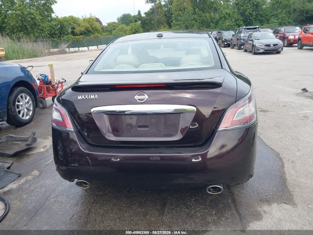 2013 Nissan Maxima 3.5 Sv მანქანა იყიდება აუქციონზე, vin: 1N4AA5APXDC827105, აუქციონის ნომერი: 45983365
