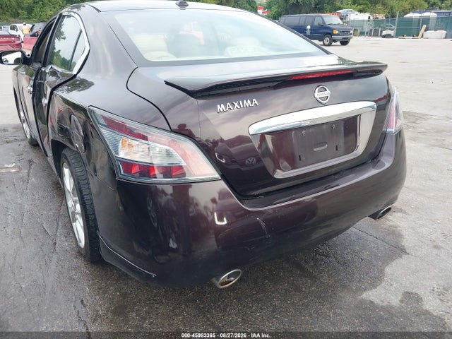 2013 Nissan Maxima 3.5 Sv მანქანა იყიდება აუქციონზე, vin: 1N4AA5APXDC827105, აუქციონის ნომერი: 45983365
