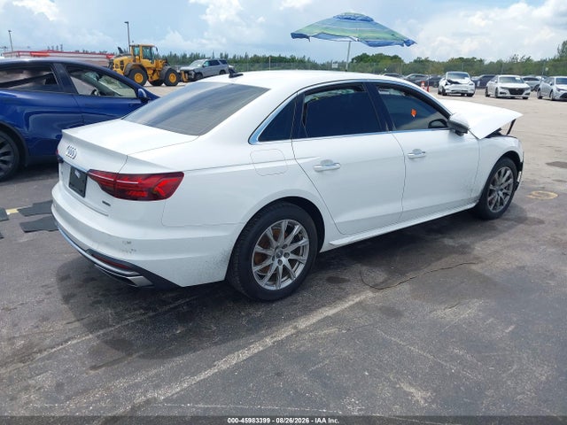 Aukcja sprzedaży 2021 Audi A4 Premium 40 Tfsi Quattro S Tronic, vin: WAUABAF45MN005604, numer aukcji: 45983399
