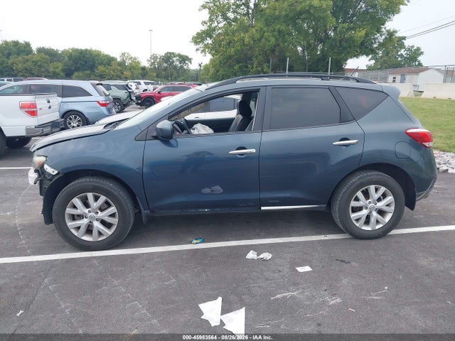 2011 Nissan Murano Sl მანქანა იყიდება აუქციონზე, vin: JN8AZ1MW2BW153000, აუქციონის ნომერი: 45983564