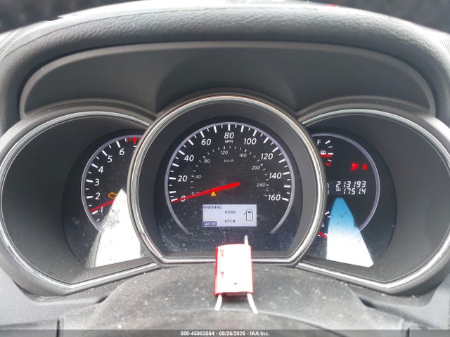 2011 Nissan Murano Sl მანქანა იყიდება აუქციონზე, vin: JN8AZ1MW2BW153000, აუქციონის ნომერი: 45983564
