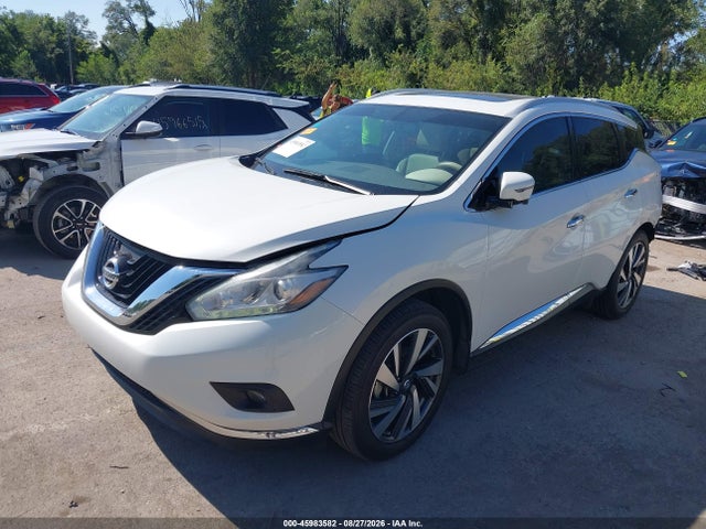 Продаж на аукціоні авто 2018 Nissan Murano Platinum, vin: 5N1AZ2MG8JN128161, номер лоту: 45983582