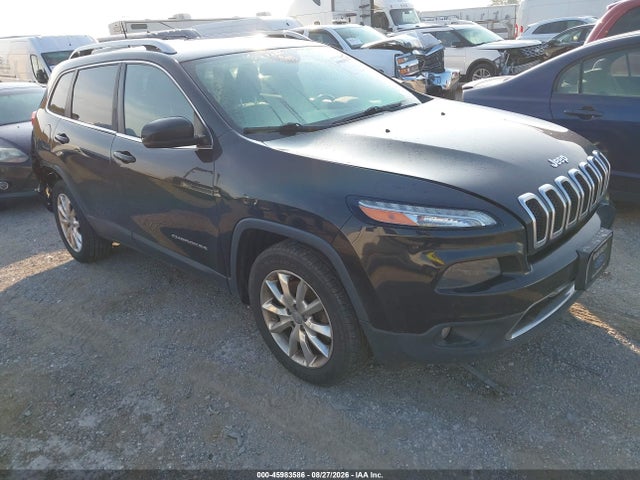 2016 Jeep Cherokee Limited მანქანა იყიდება აუქციონზე, vin: 1C4PJMDB6GW182650, აუქციონის ნომერი: 45983586