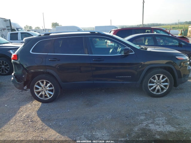 2016 Jeep Cherokee Limited მანქანა იყიდება აუქციონზე, vin: 1C4PJMDB6GW182650, აუქციონის ნომერი: 45983586