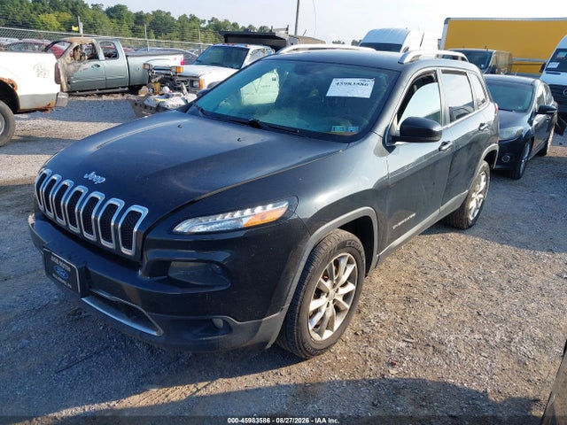 2016 Jeep Cherokee Limited მანქანა იყიდება აუქციონზე, vin: 1C4PJMDB6GW182650, აუქციონის ნომერი: 45983586