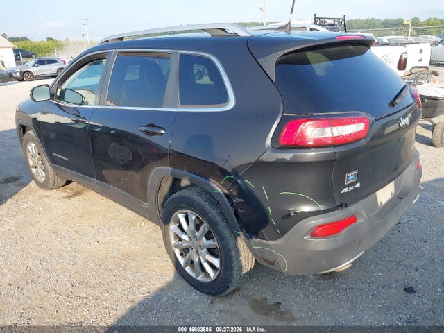 2016 Jeep Cherokee Limited მანქანა იყიდება აუქციონზე, vin: 1C4PJMDB6GW182650, აუქციონის ნომერი: 45983586