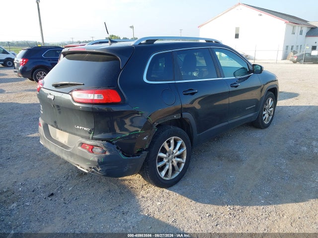 2016 Jeep Cherokee Limited მანქანა იყიდება აუქციონზე, vin: 1C4PJMDB6GW182650, აუქციონის ნომერი: 45983586